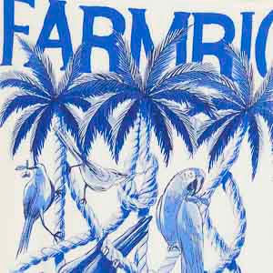 Vestido Midi cuerdas y pájaros de Farm Rio