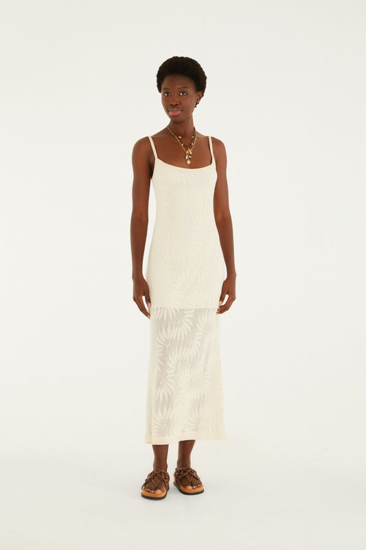 Vestido corto de encaje