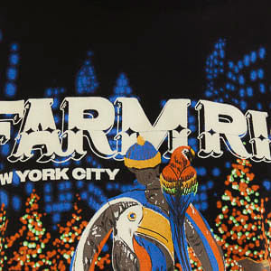 T-Shirt mediana de patinaje en Nueva York