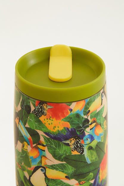 Vaso Térmico Glub Bird Leaves