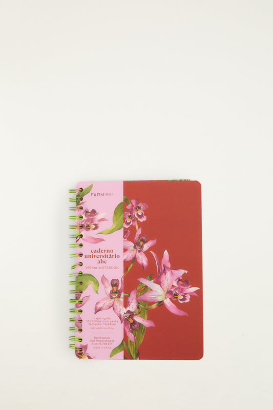 Cuaderno Universitario Tropical Orquídea
