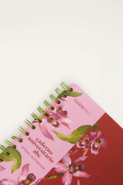 Cuaderno Universitario Tropical Orquídea