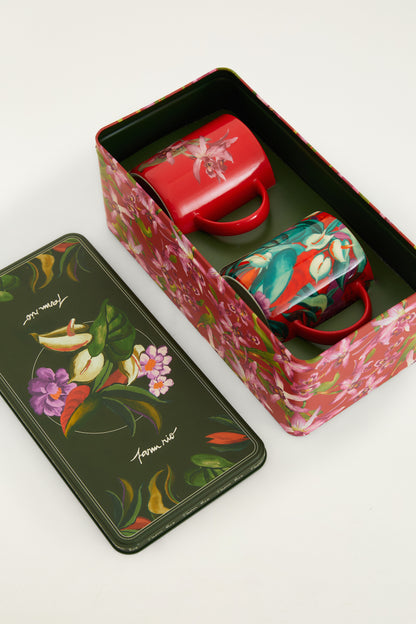 Kit Par de Jarrones Orquidário