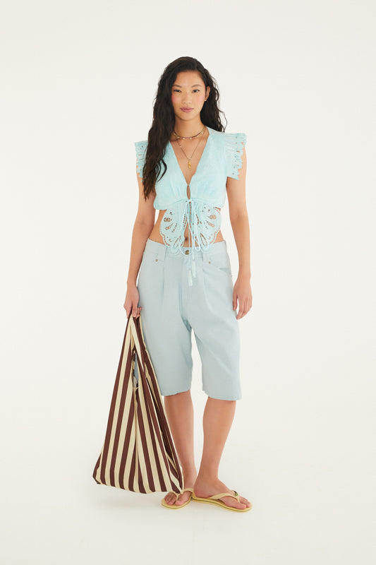 Serie Bermudas Azul