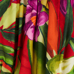 Blusa globo  Estampado follaje