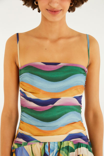 Jumpsuit Estampado Montanha De Tucano
