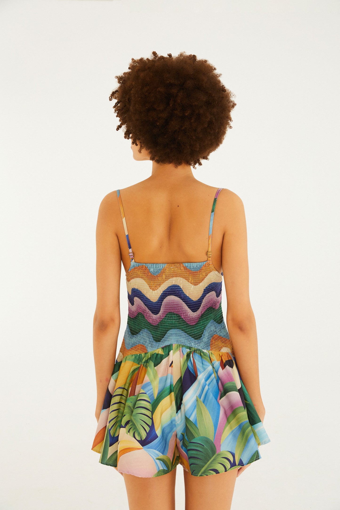Jumpsuit Estampado Montanha De Tucano