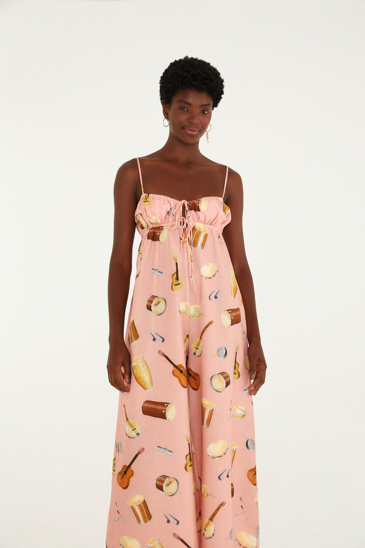 Jumpsuit Estampado Som Do Rio