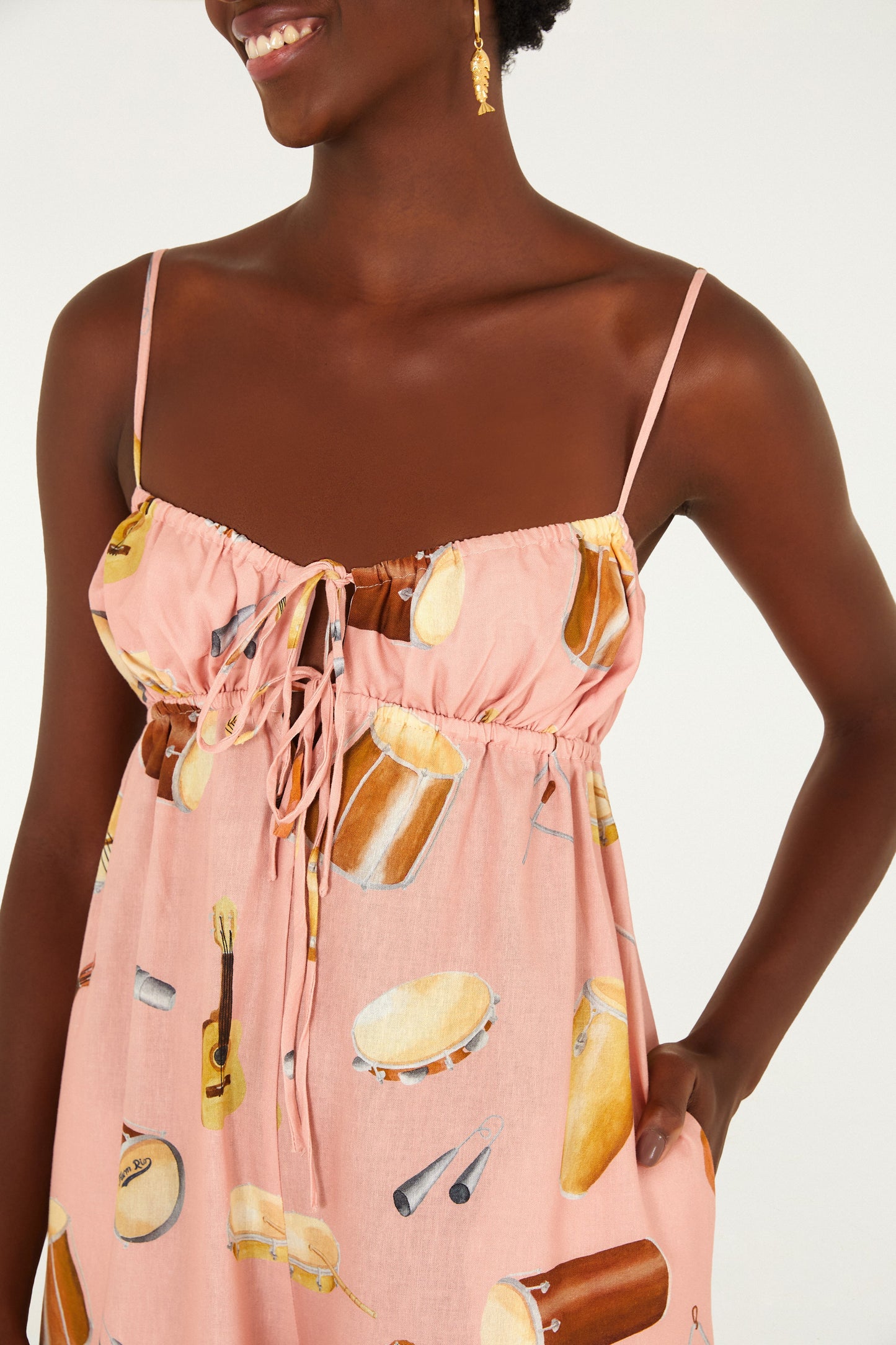 Jumpsuit Estampado Som Do Rio