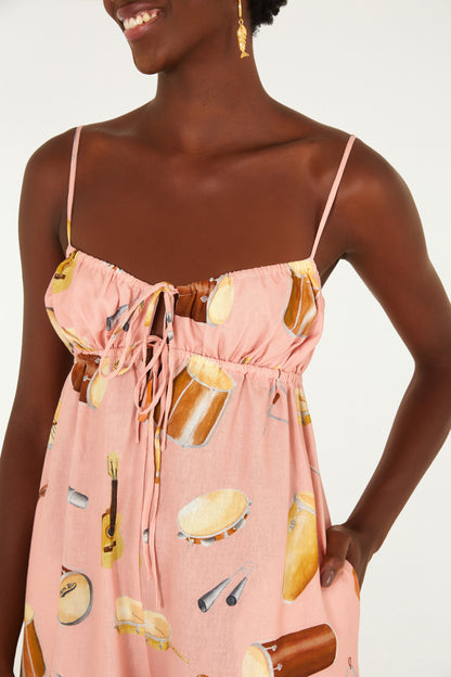 Jumpsuit Estampado Som Do Rio