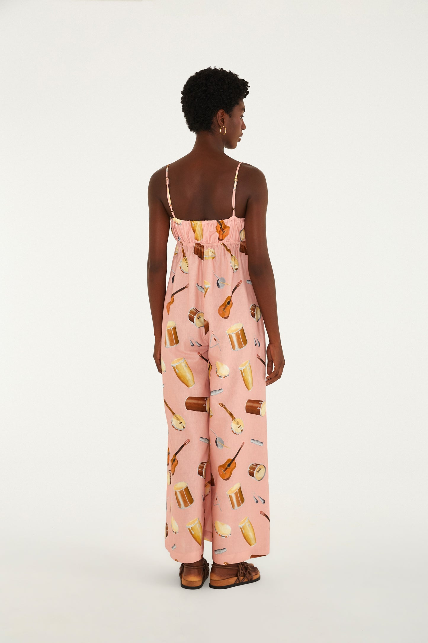 Jumpsuit Estampado Som Do Rio