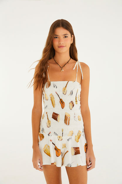 Jumpsuit Estampado Som Do Rio