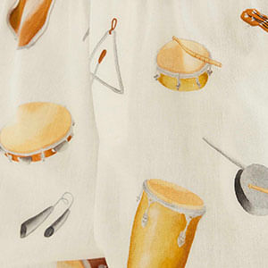 Shorts Estampado Som Do Rio