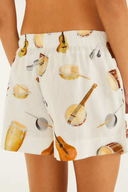 Shorts Estampado Som Do Rio