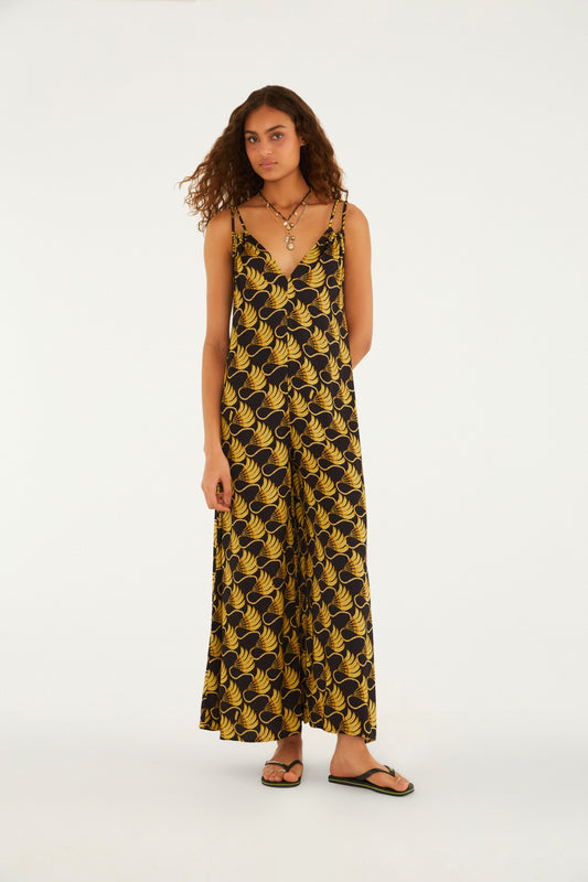Jumpsuit Estampado Banana Tassel Mini