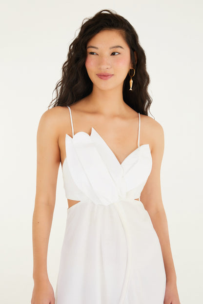 Vestido Largo de Flor