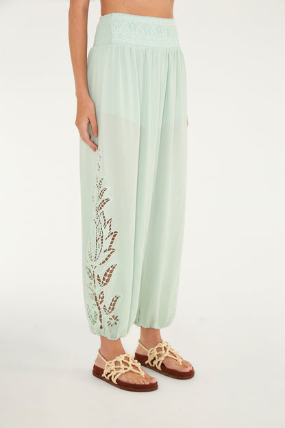 Pantalón Aladim Richelieu Tulipas