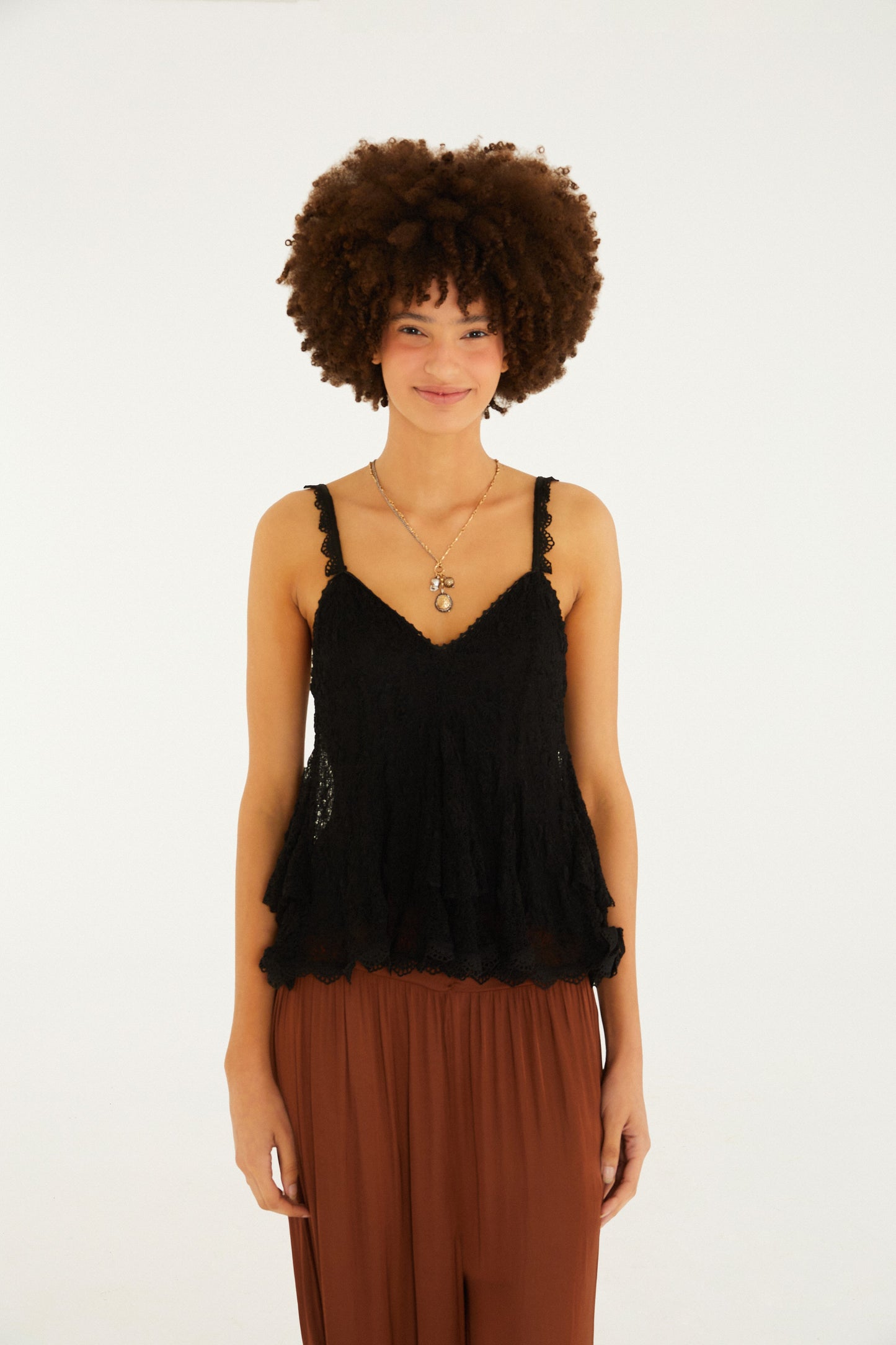 Blusa Nesgas Rendada