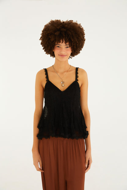 Blusa Nesgas Rendada