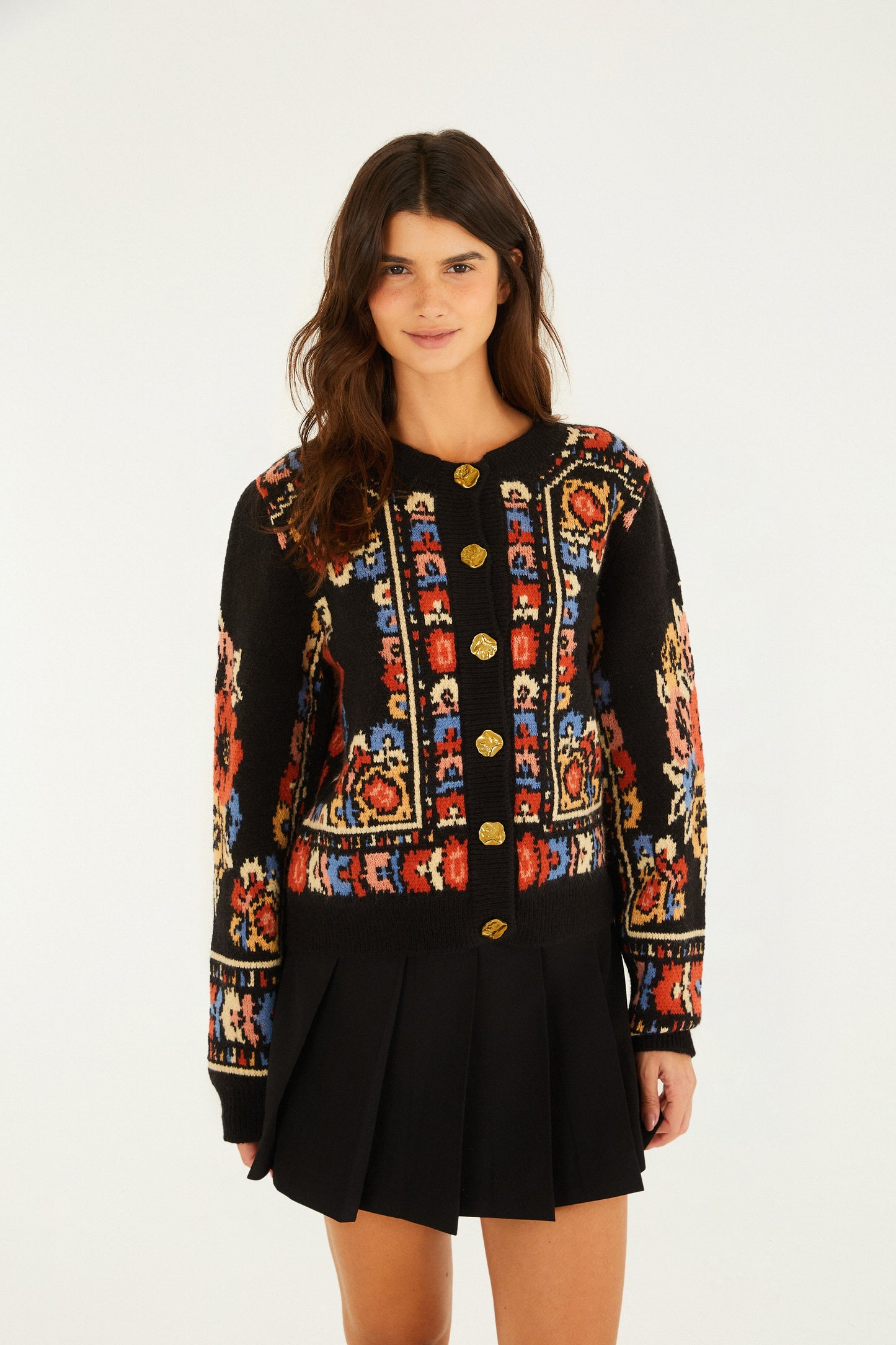 Cardigan Curto Tricot Antuerpia