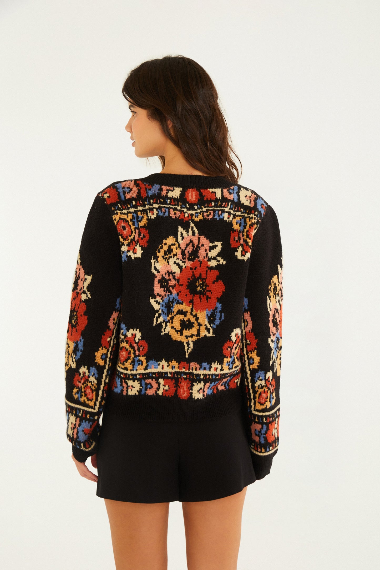 Cardigan Curto Tricot Antuerpia