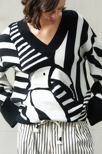 Cardigan Pull Tricot Tuca Legal