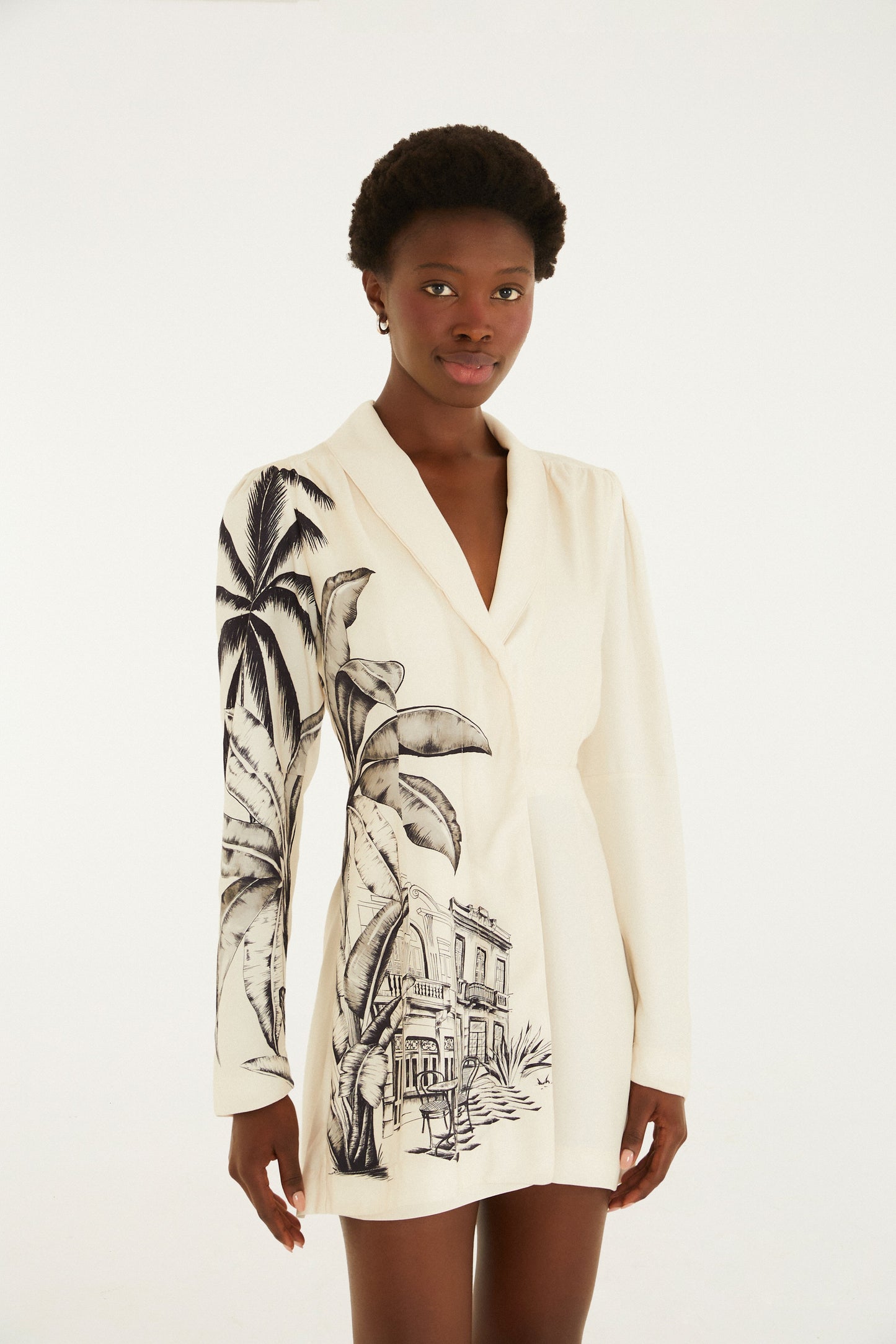 Jumpsuit Blazer Estampado Vila Teresa