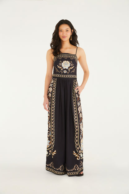 Jumpsuit Pantalona Estampado Daniela