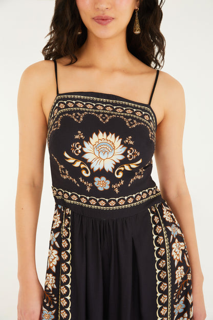 Jumpsuit Pantalona Estampado Daniela