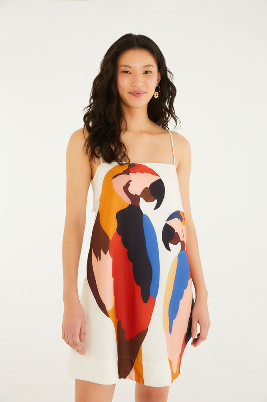 Vestido Corto Estampado Araraquara