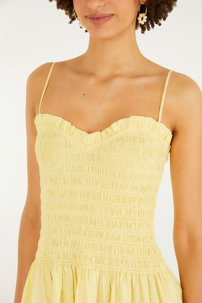 Vestido Lastex Alcinhas