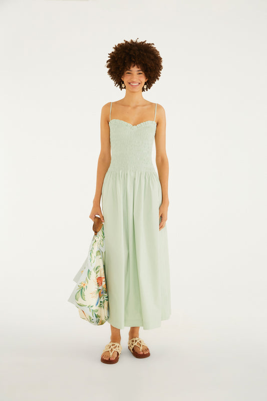 Vestido Lastex Alcinhas