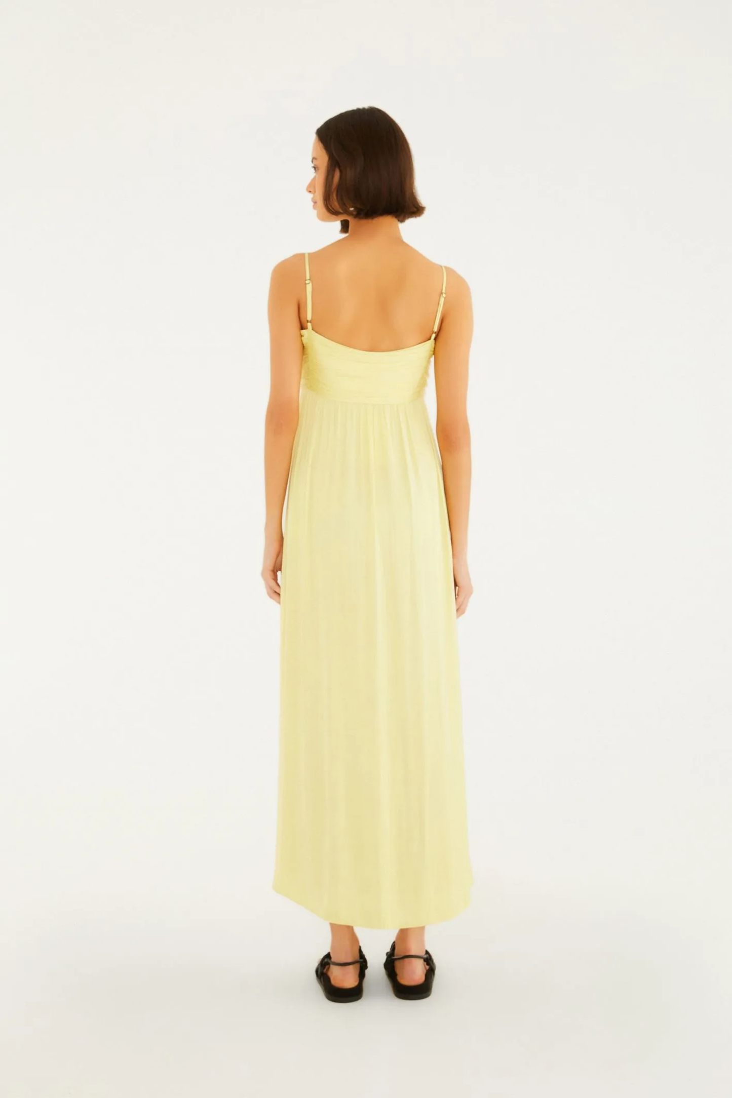 Vestido Cetim Amarração