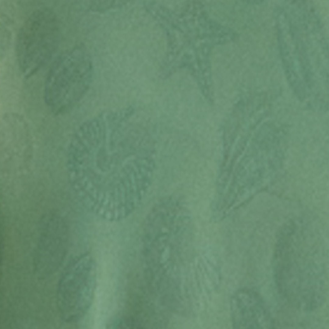 Vestido Decote Costas Jacquard Conchas