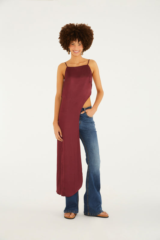 Blusa Ponta Cetim
