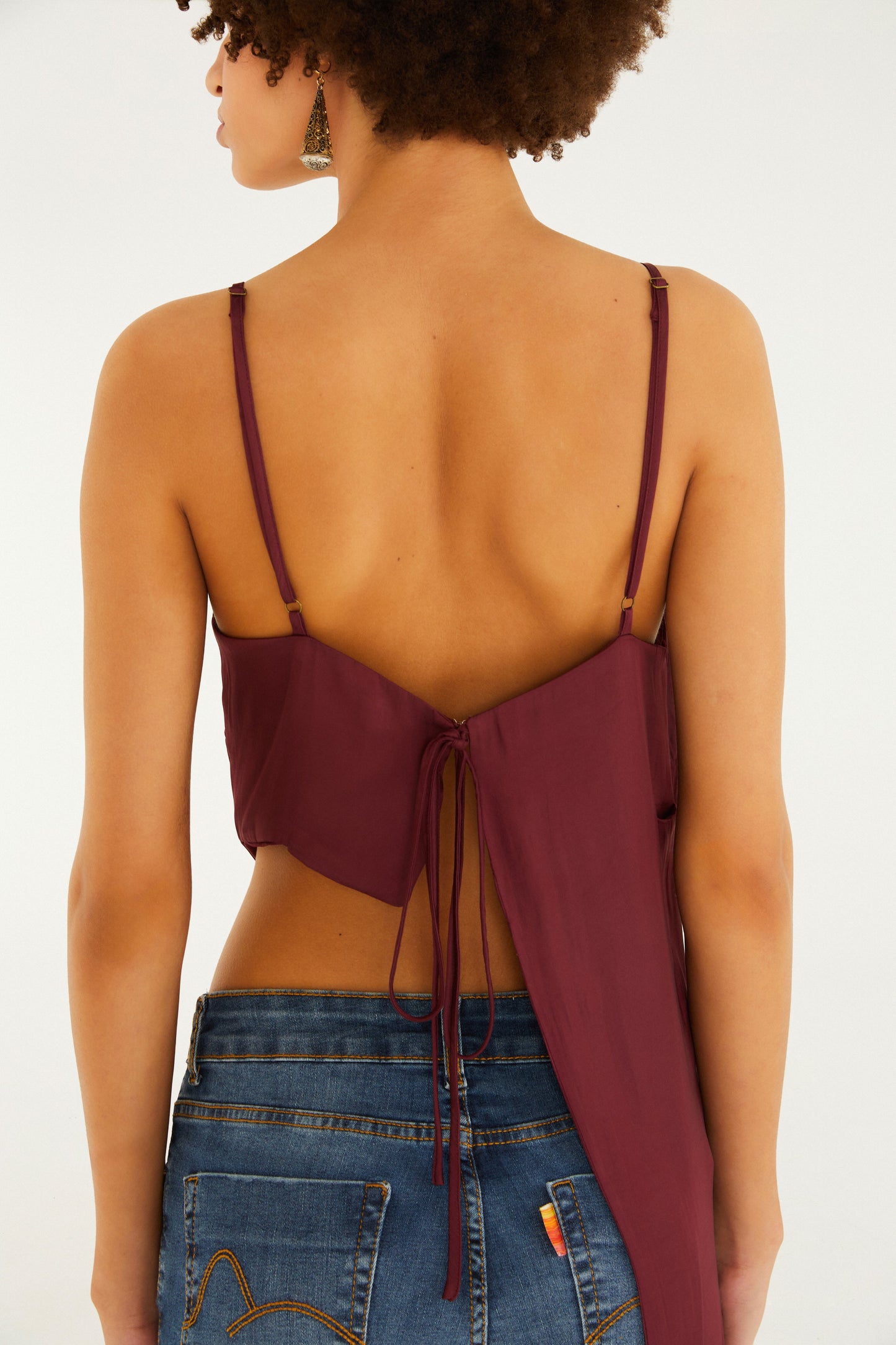 Blusa Ponta Cetim