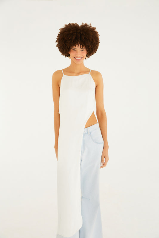 Blusa Ponta Cetim
