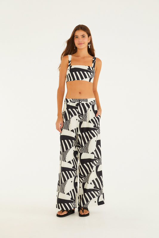 Pantalón Estampado Tuca Legal