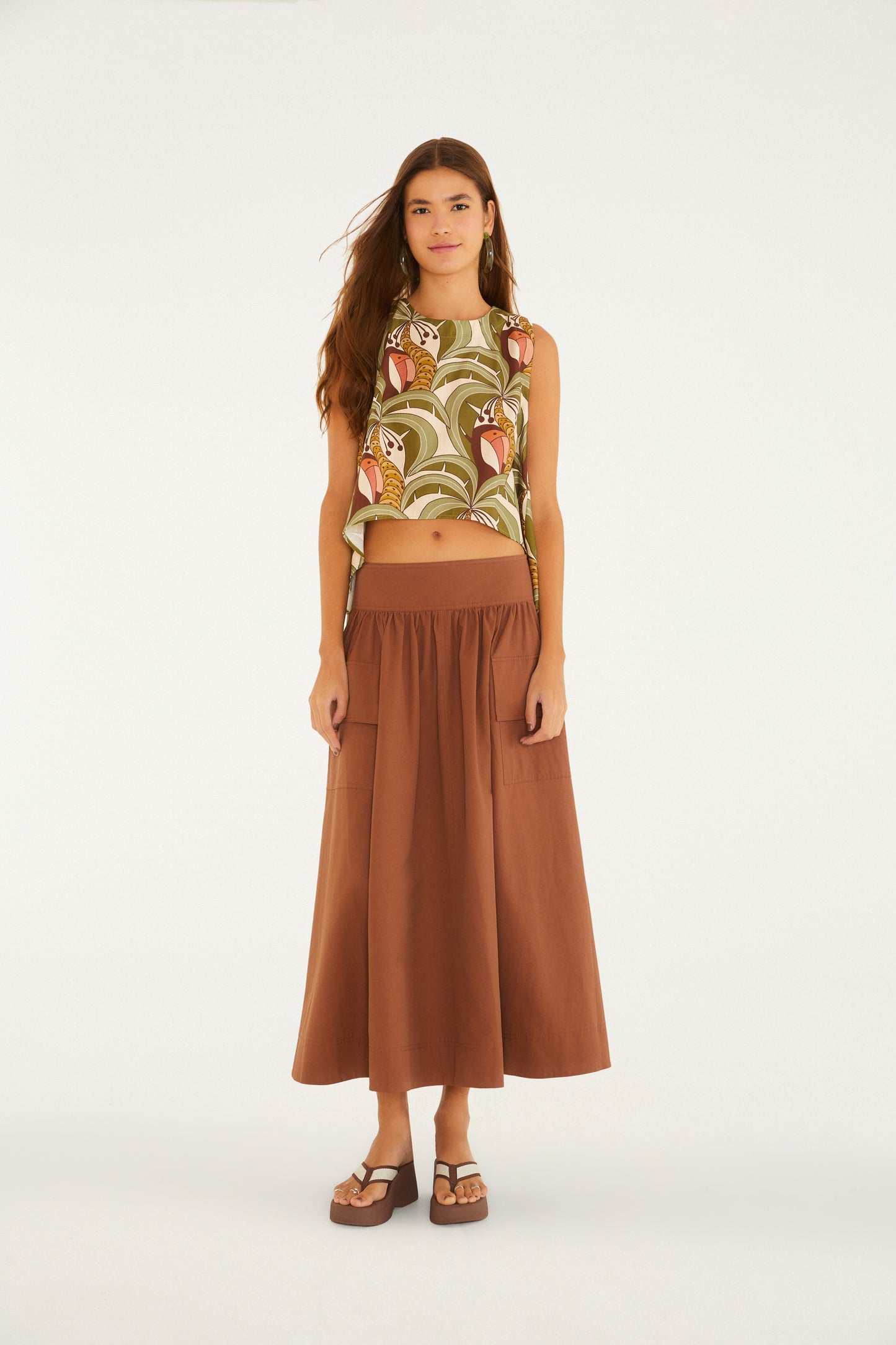 Blusa Estampada Bananada De Tucano