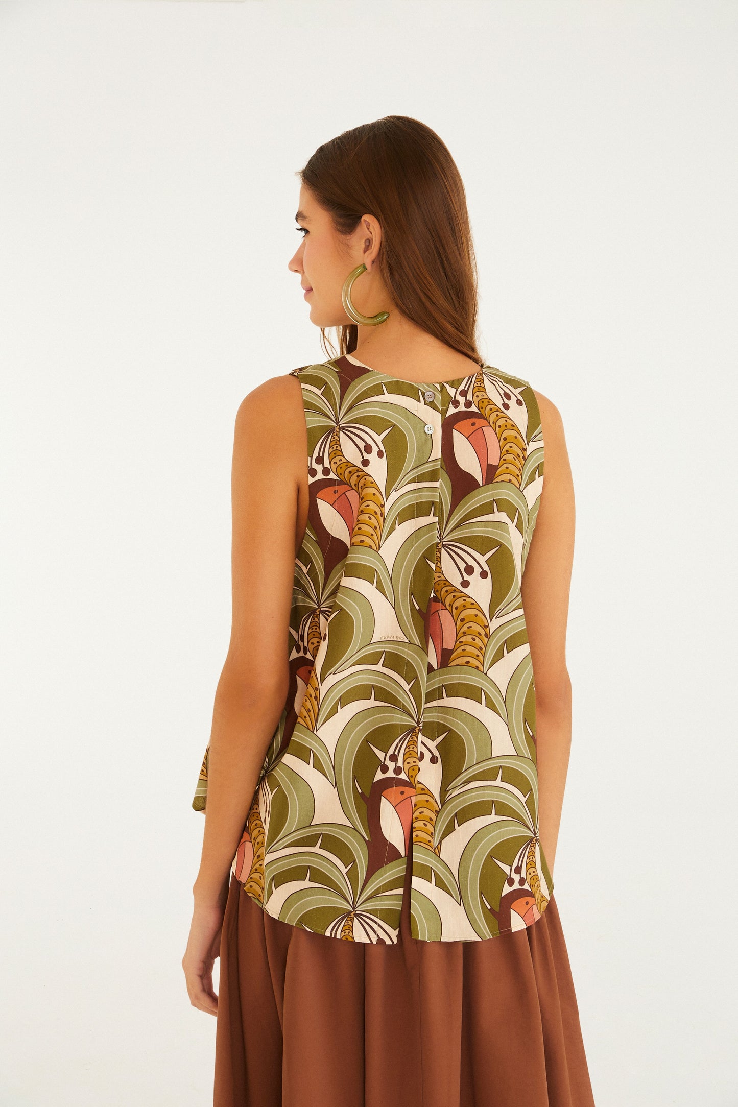 Blusa Estampada Bananada De Tucano