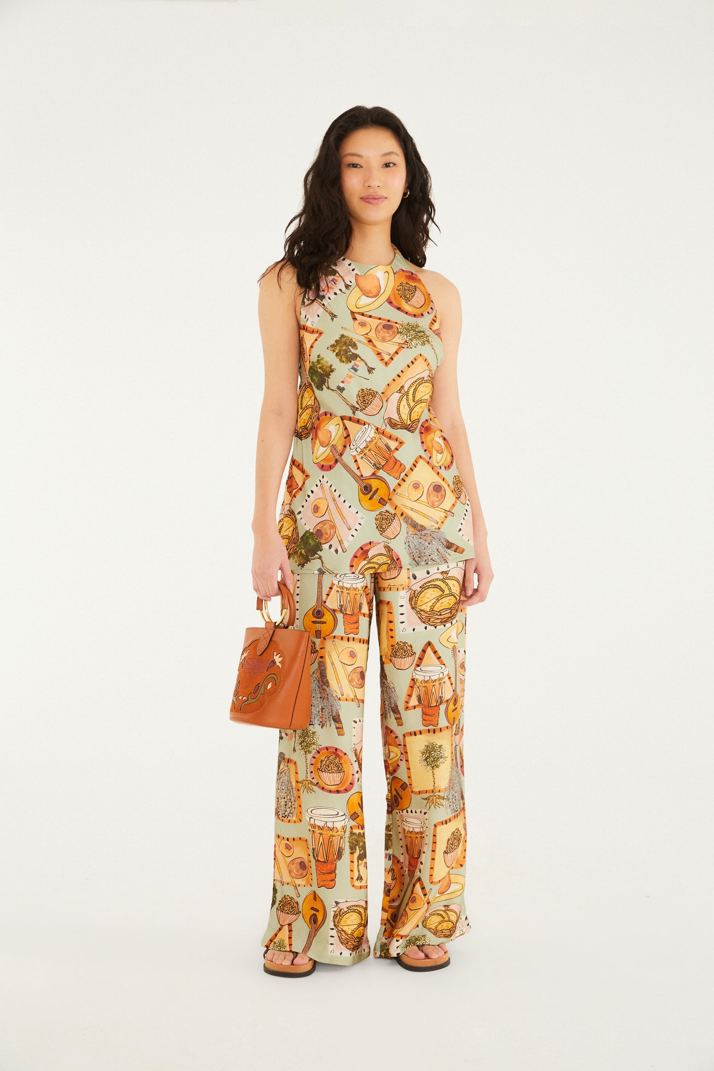 Pantalón Estampado Boemia