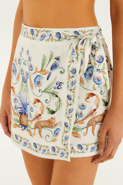 Falda Shorts Estampado Elsa
