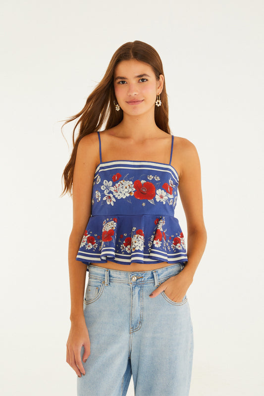 Blusa Estampada Vera Lenço