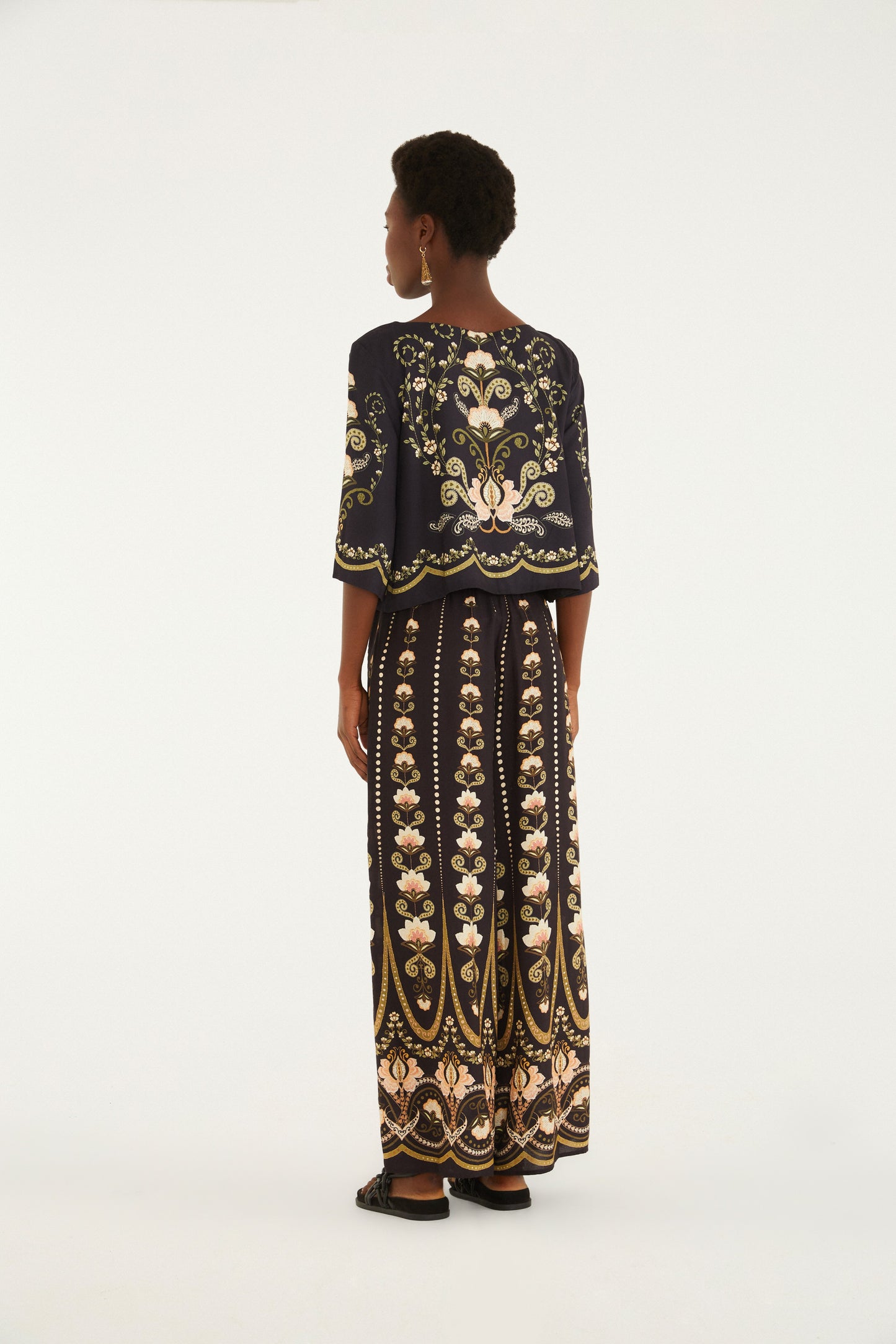 Pantalón Palazzo Estampado Nikita