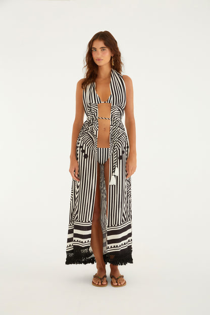 Vestido Túnica Listra Tropical