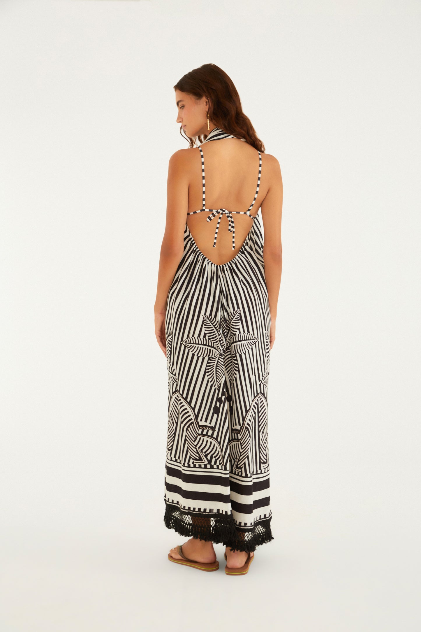 Vestido Túnica Listra Tropical