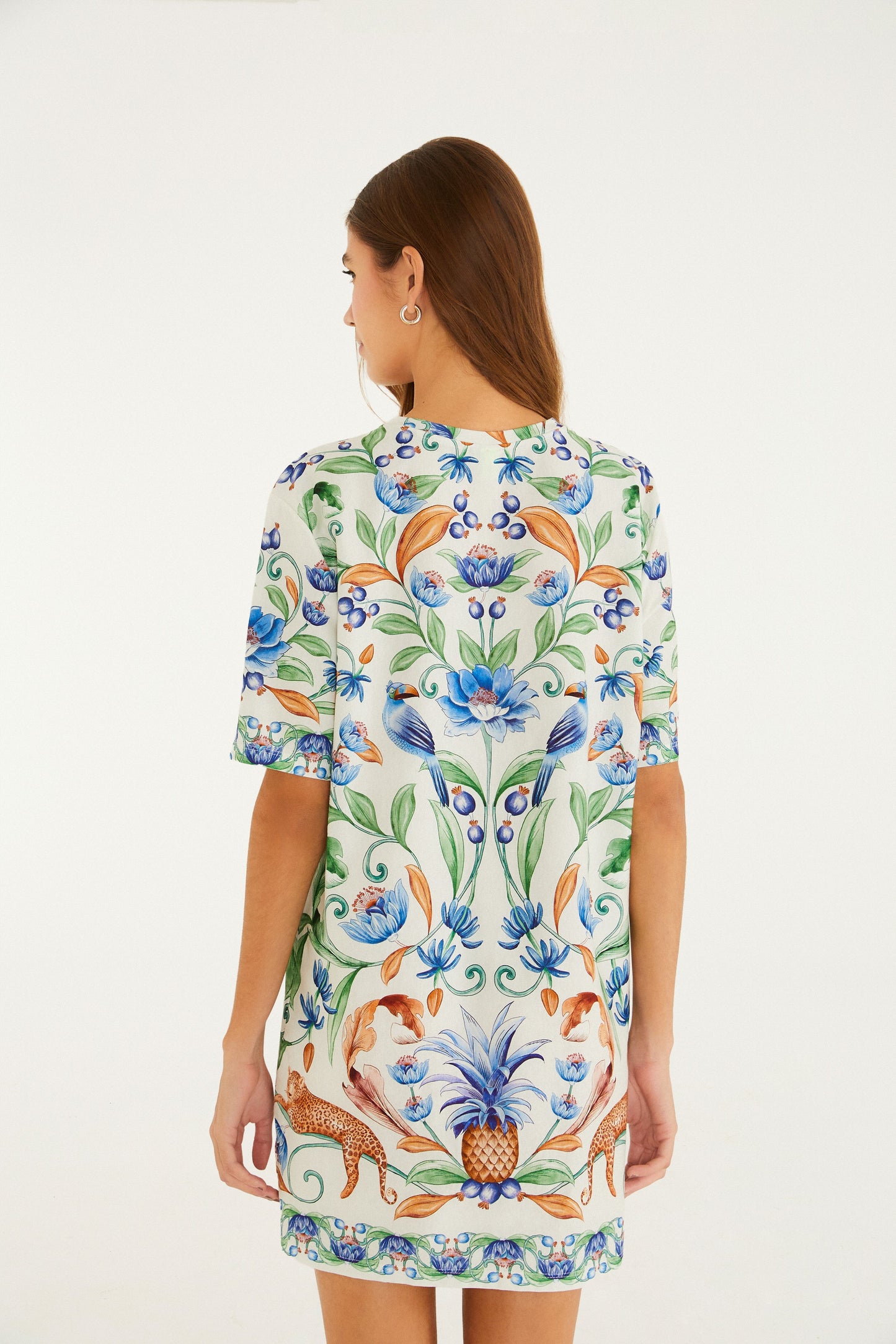 Vestido T-Shirt Básico Estampado Elsa