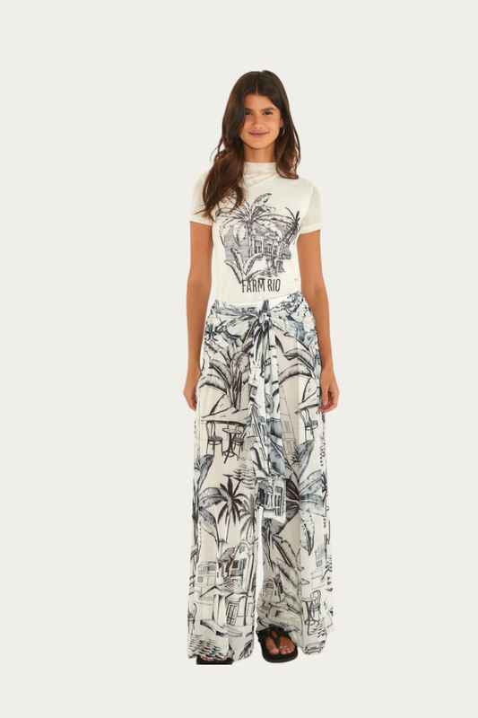Pantalón Estampado Tule Teresa