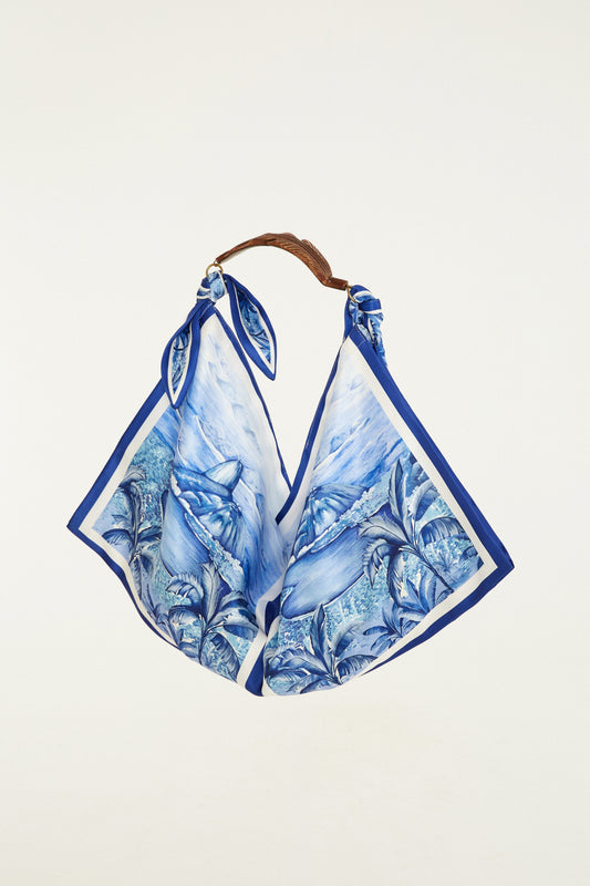 Bolsa Lenço Rio Vintage