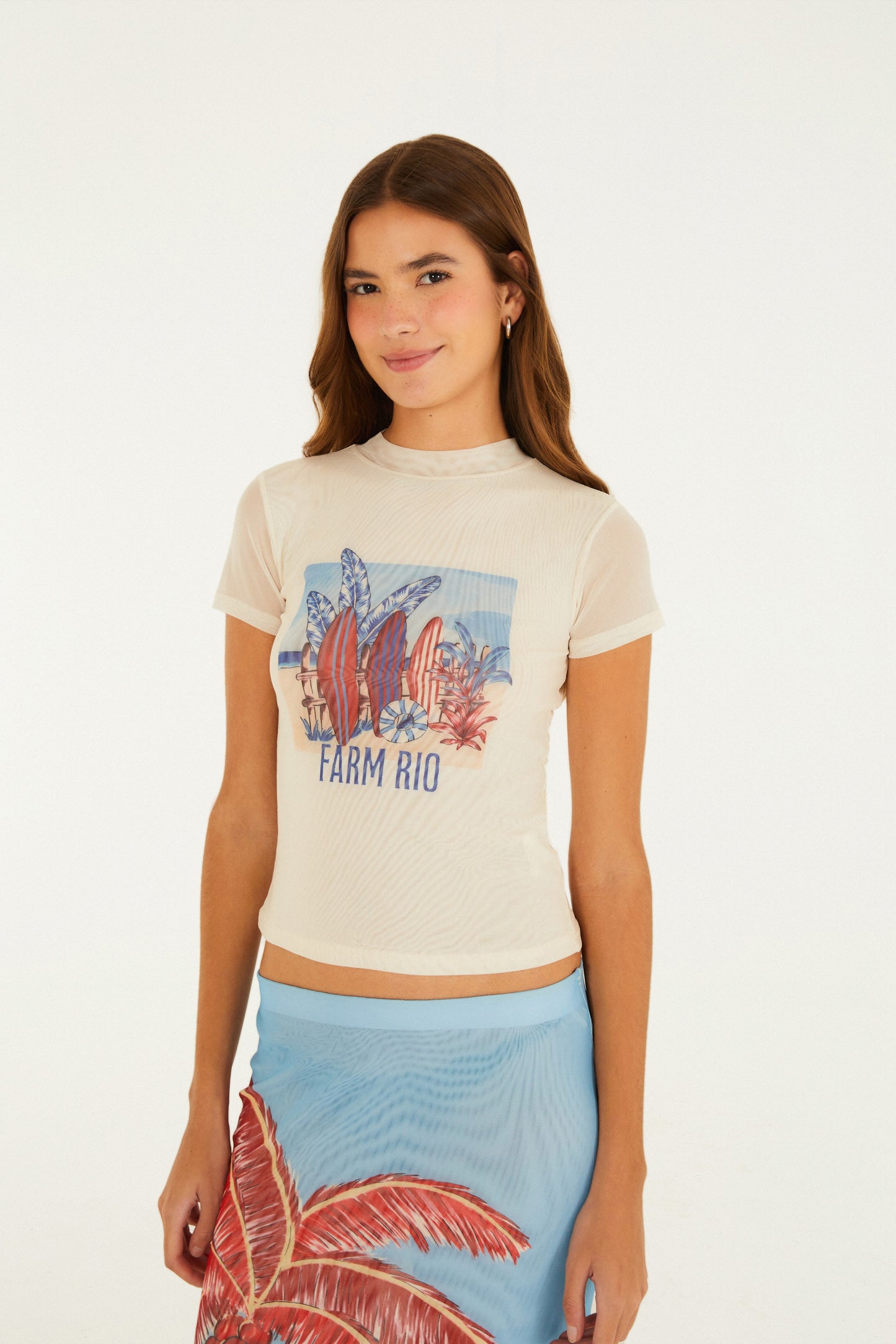 Blusa de tul Diario de Verano
